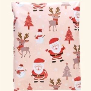 100 Pack of 10x13 PolyMailers - Santas Holiday Shipping Supplies Christmas